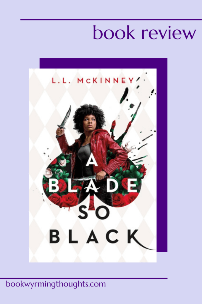 a blade so black ll mckinney review pin