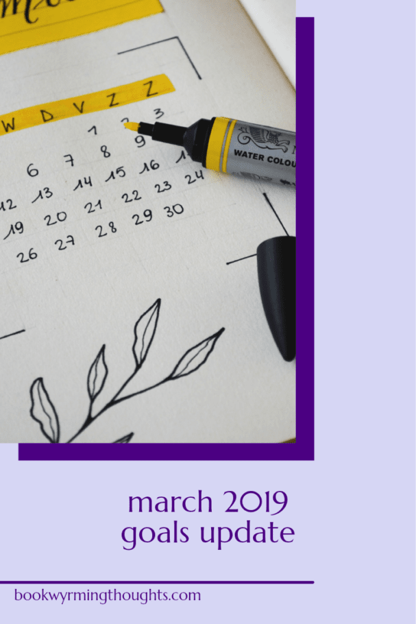 march 2019 goals update pin new