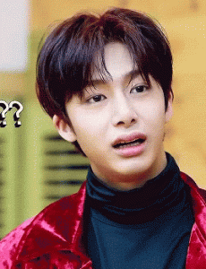 monstax hyungwon confused