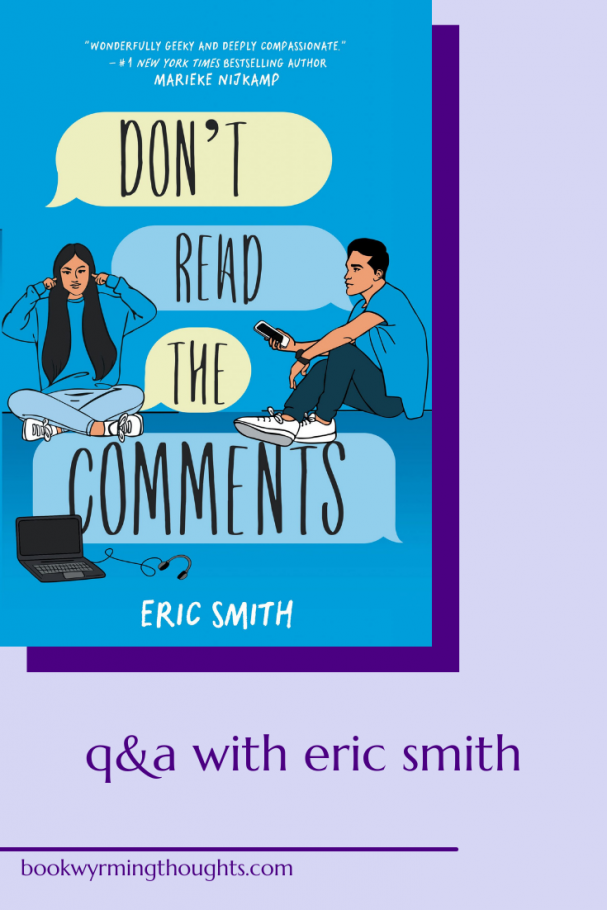 dont read the comments eric smith q and a