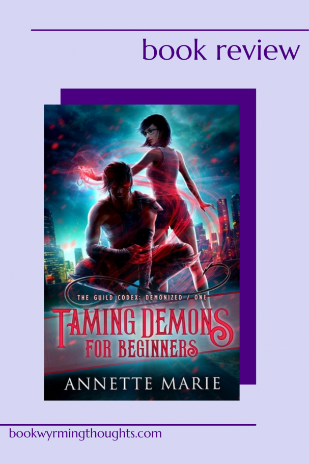 taming demons for beginners annette marie review pin