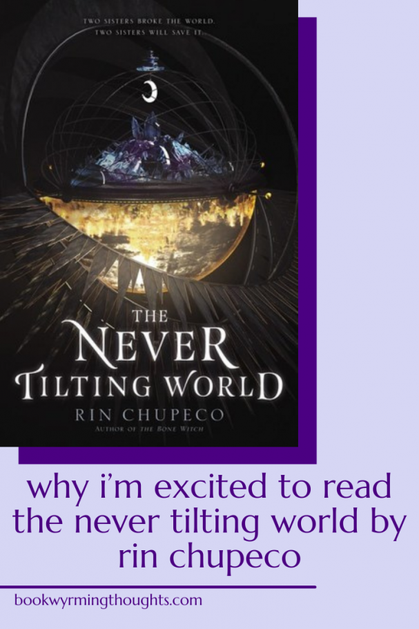 why i'm excited to read the never tilting world pin