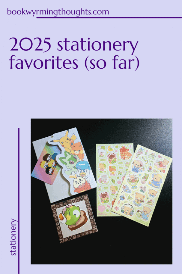 2025 stationery favorites so far pin